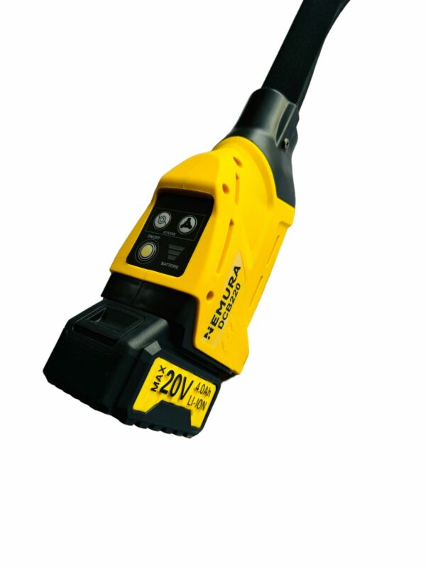 Pack 2 outils Tondeuse et Débroussailleuse NEMURA 20V + 3 Batteries + 2 Chargeurs rapide