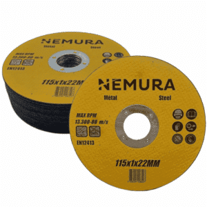 Lot de 25 disques à tronçonner 115mm pour le métal (115 X 1.0 X 22.2MM)