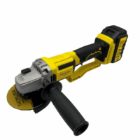 Pack 3 outils 20V - Perceuse, Perforateur, Meuleuse 115mm + 3 batteries + 2 mallettes de rangement + 2 Chargeurs