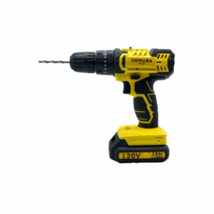 Perceuse à percussion sans fil NEMURA 20V - Moteur brushless + Batterie 2Ah + Chargeur rapide