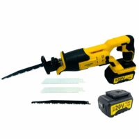 Scie Sabre sans fil 20V brushless NEMURA + 2 Batteries 3Ah + Chargeur rapide