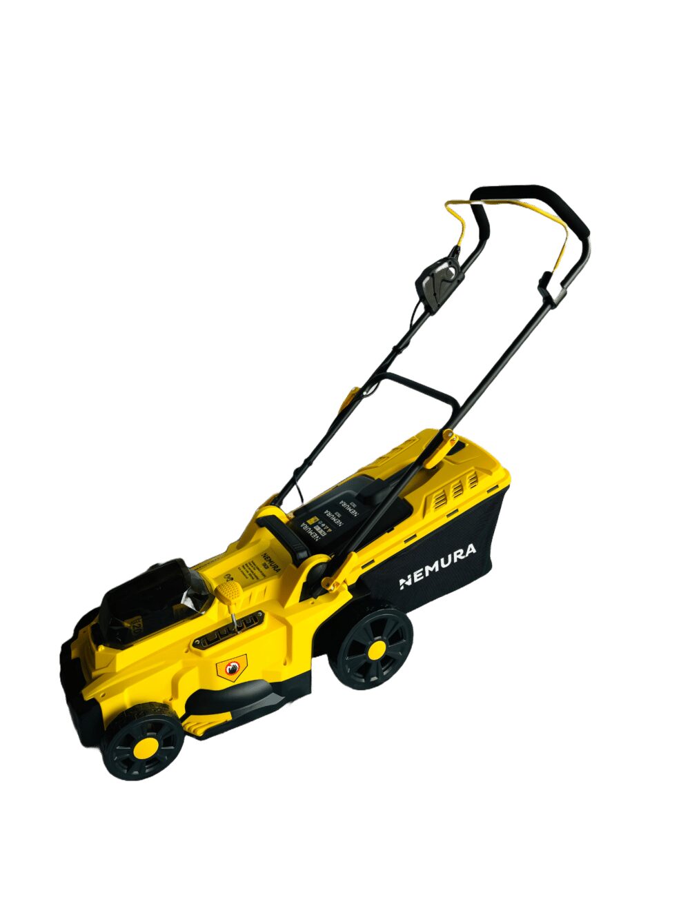 Tondeuse à batterie NEMURA 40V (2X20V) - Coupe de 37cm - Fonction ramassage et mulching