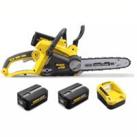 Meilleur prix Tronçonneuse à batterie NEMURA 40V - 2 Batterie 2Ah - Chargeur rapide en solde