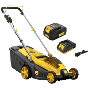 TDB437_1B Tondeuse à batterie NEMURA 40V - Coupe de 37cm + batterie 4Ah + chargeur rapide