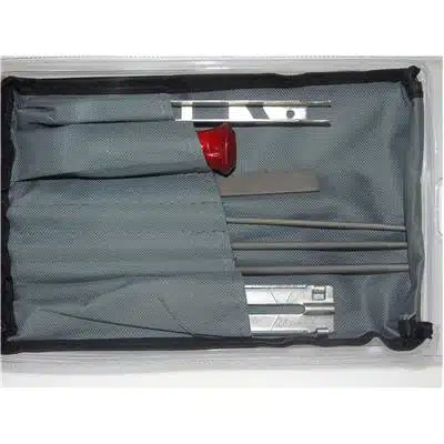 Nemura Guide Chaine Tronçonneuse - Compatible Avec Nautac 45 Cm - Pas De 325 - Jauge De 0.58 (1,5mm) - Pièces Détachées Pour Outillage Jardin - Marque Française