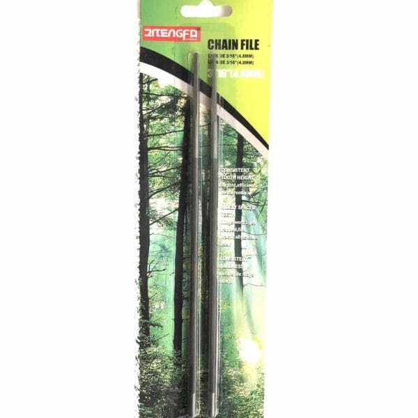 Lot 2 Lime D'Affutage Pour Tronçonneuse Ø: 4,8mm