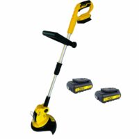 Coupe-Bordure à batterie NEMURA 20V + 2 Batteries 2Ah + Chargeur rapide