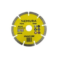 Disque diamant 125mm pour béton pierre et brique (125 X 2.0 X 22.2MM)
