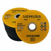 Lot de 50 disques à tronçonner pour meuleuse 125mm pour le métal (125 X 1.6 X 22.2MM)