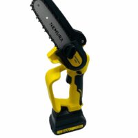 Mini Tronçonneuse sans fil 20V NEMURA – Coupe de 12,5cm + 2 Batteries 2Ah + Chargeur rapide
