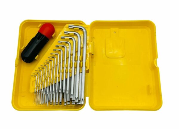 Coffret de 46 Clés Allen et Torx en Chrome Vanadium Qualité Professionnelle + Rallonge Universelle