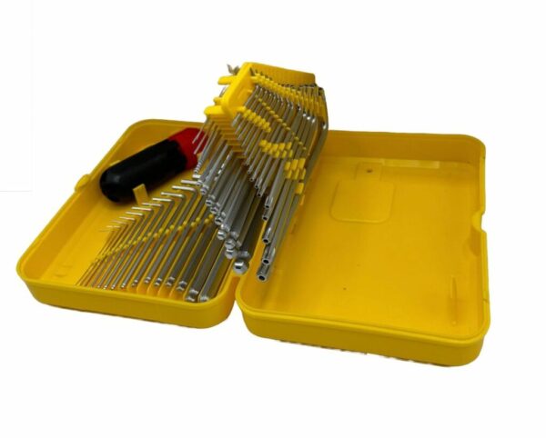 Coffret de 46 Clés Allen et Torx en Chrome Vanadium Qualité Professionnelle + Rallonge Universelle