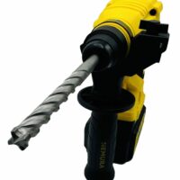 Coffret de 8 Forets SDS+ pour Béton Armé - Pointe en carbure de Tungstène renforcé et 4 taillants - Qualité professionnelle
