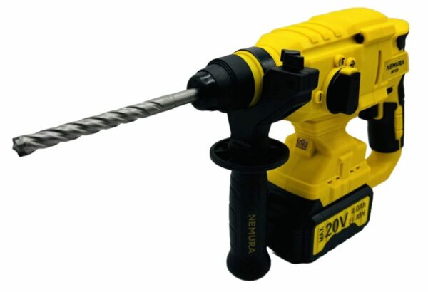 Coffret de 8 Forets SDS+ pour Béton Armé - Pointe en carbure de Tungstène renforcé et 4 taillants - Qualité professionnelle