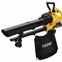 Souffleur / Aspirateur Broyeur De Feuilles 40V Nemura + Batterie 2Ah + Chargeur Rapide