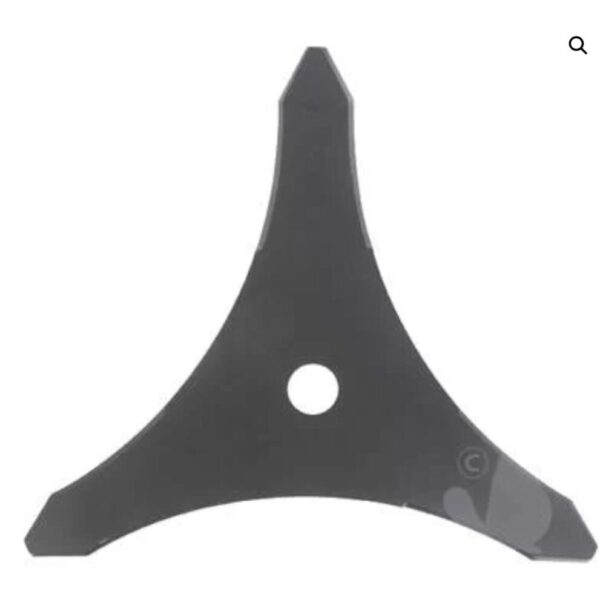 Lame professionnelle 3 dents Débroussailleuse – Coupe de 350mm, alésage: 25,4mm, épaisseur: 4mm