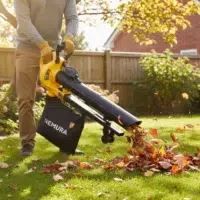 SA452_amb Souffleur / Aspirateur Broyeur De Feuilles 40V Nemura + Batterie 2Ah + Chargeur Rapide