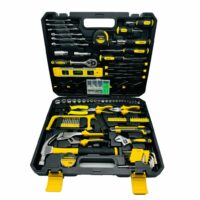 Malette A Outils Complète 168pcs - Douilles, pinces, tournevis, marteau, clés, scie, embouts