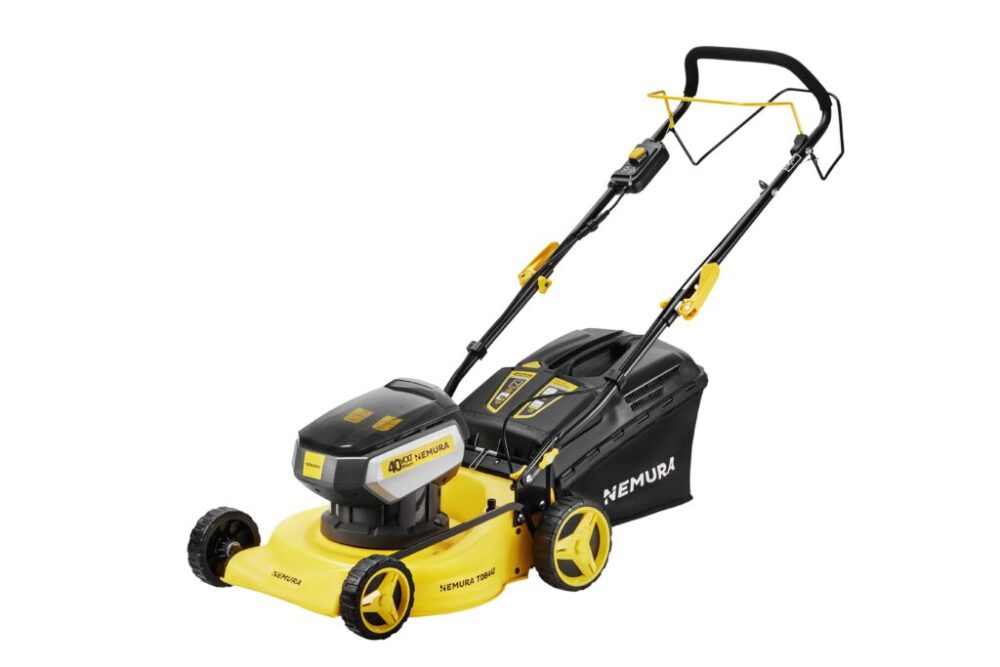 Tondeuse A Batterie 80V (2x40V) - Coupe 42cm - Autotractée + 2 Batteries 2Ah + Chargeur - Autonomie 250m2 – Image 3