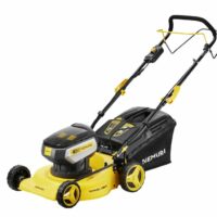 Tondeuse A Batterie 80V (2x40V) - Coupe 42cm - Autotractée + 4 Batteries 2Ah + Chargeur - Autonomie 500m2