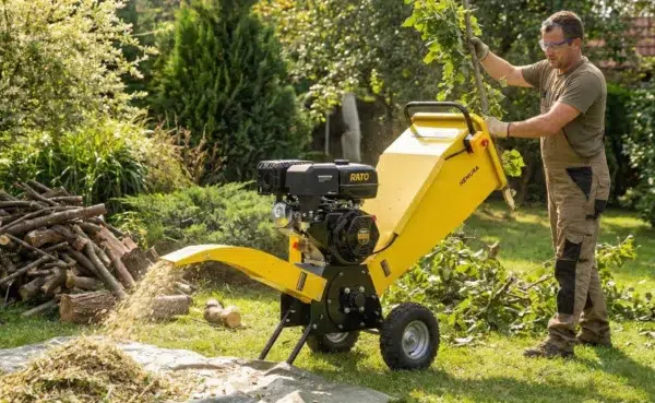 Broyeur de Végétaux et de Branches thermique 420cc (12CV) - Diamètre max 100mm - Série Lourde