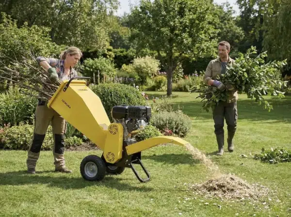 Broyeur de Végétaux et de Branches thermique 420cc (12CV) - Diamètre max 100mm - Série Lourde