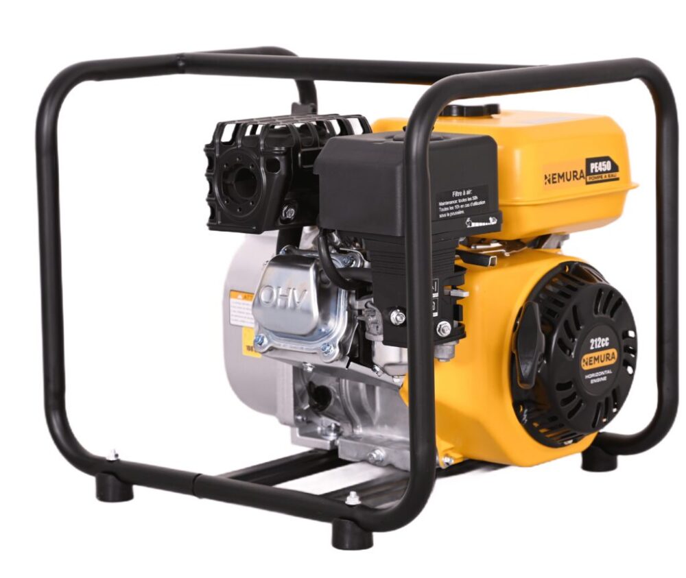 Pompe à Eau Thermique 4 temps 209cm3 - Débit 36 m3/h - Raccord de 50mm – Image 3