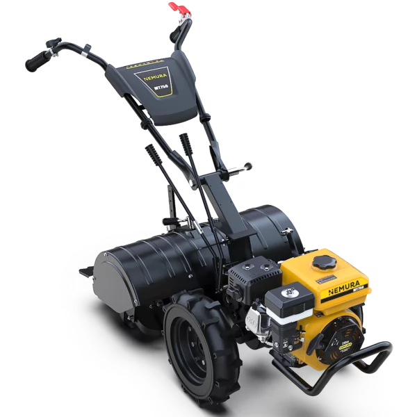 Motoculteur Fraise Arrière 4T - 212cm3 - Largeur de travail 750mm - Double Marche Avant et Marche Arrière