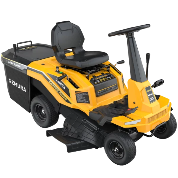 Tracteur tondeuse autoporté Nemura 223cc – Largeur de coupe 61 cm