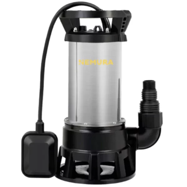 Pompe vide cave eaux chargées Inox 1100W Nemura – 20 000 L/h