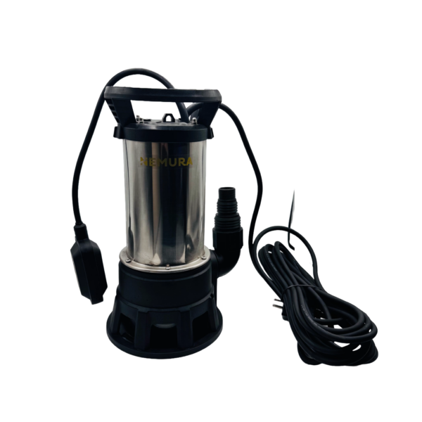 Pompe vide cave eaux chargées Inox 1100W Nemura – 20 000 L/h