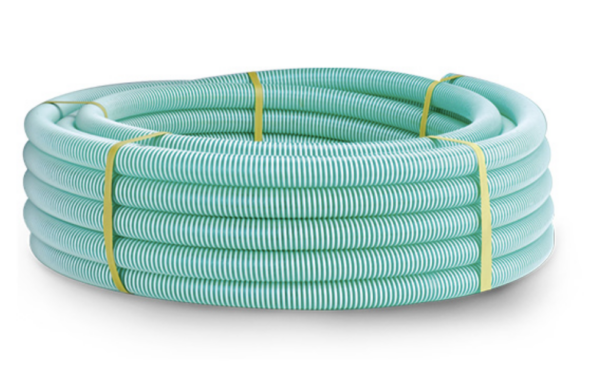 Tuyau d'aspiration 25mm (1") - Longueur 10m - Tube souple sans pression en PVC - Arrosage, irrigation pompe à eau