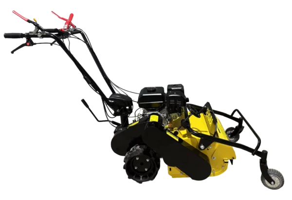 TF900_4 Tondeuse Débroussailleuse thermique à fléaux (couteaux) - Coupe de 50cm - Moteur 224cc